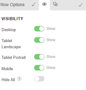 visibility